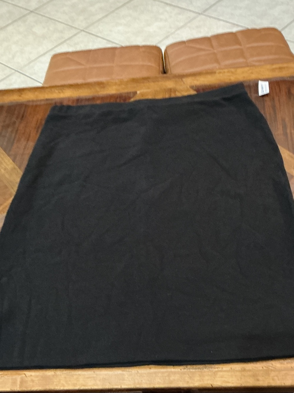 Old Navy Women's Black Mini Skirt - Simple Straight Cut